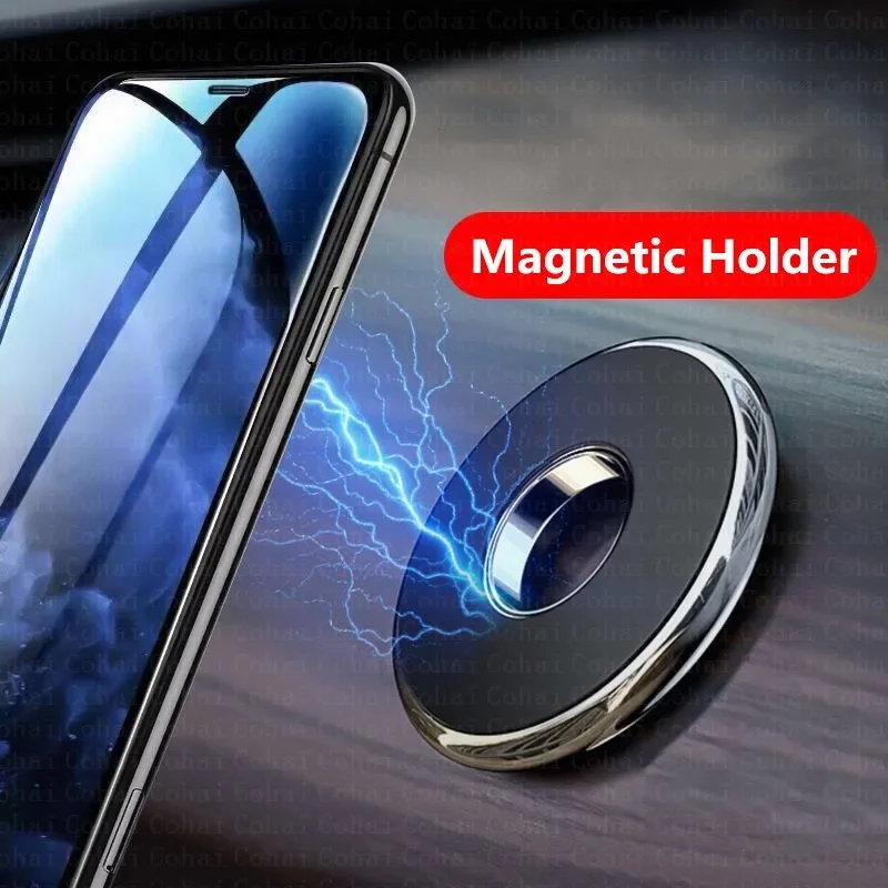 Phone Accessories Hooks - Magnetic Car Phone Holder Dashboard Mini