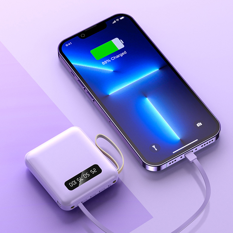 Mini Portable 20000mAh Powerba - đánh giá và giá Portable Charger 20000Mah