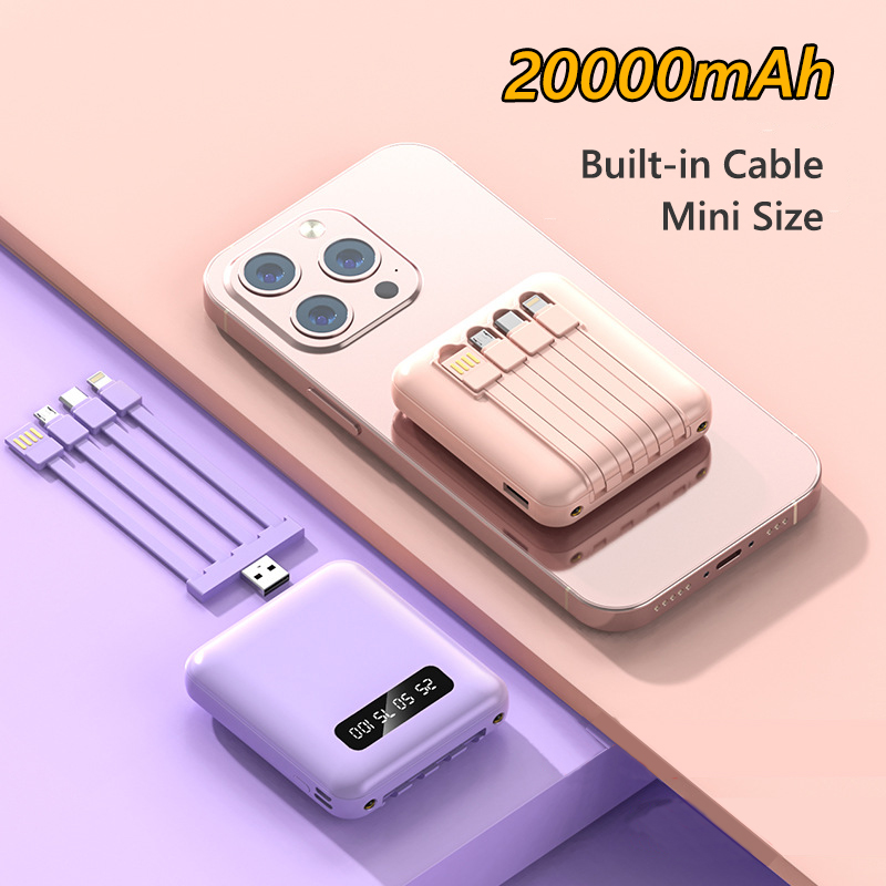 Mini Portable 20000mAh Powerba - đánh giá và giá Portable Charger 20000Mah