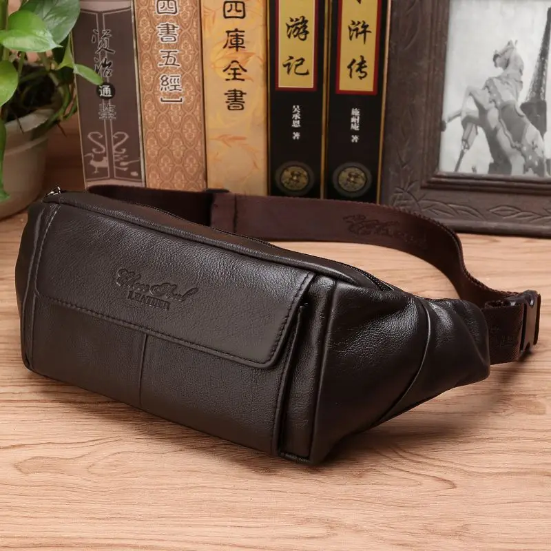 Men Genuine Leather Belt Waist - đánh giá và giá Phone Accessories Men