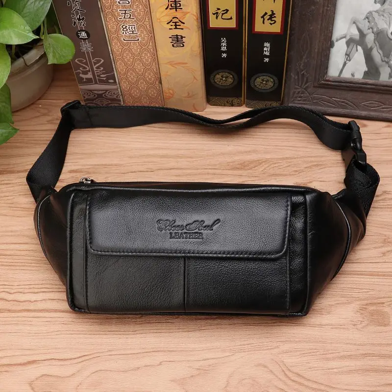 Men Genuine Leather Belt Waist - đánh giá và giá Phone Accessories Men