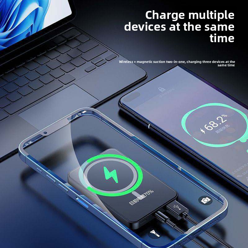 20000mAh Magnetic Powerbank Ma - đánh giá và giá Portable Charger 20000Mah