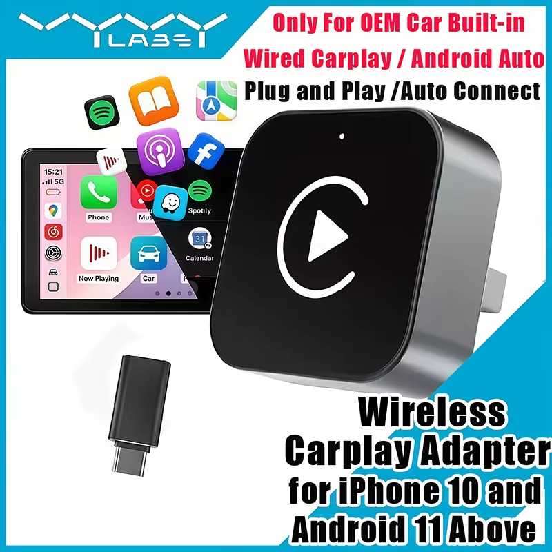 2-in-1 Wireless CarPlay Adapte - đánh giá và giá Quality Phone Accessories