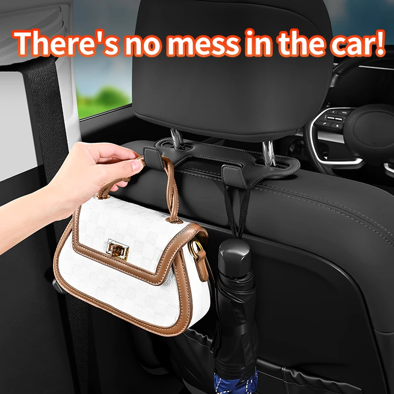 2‑in‑1 Car Headrest Double Hoo - đánh giá và giá Phone Accessories Hooks