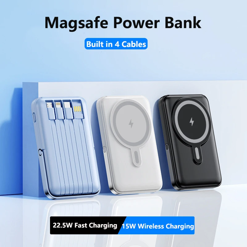 20000mAh Magnetic Wireless Pow - đánh giá và giá Portable Charger 20000Mah